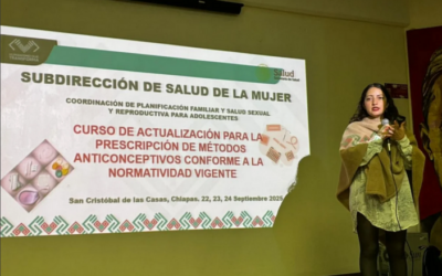 Capacitan a Personal de la Secretaría de Salud de Chiapas en Marco Jurídico Reproductivo