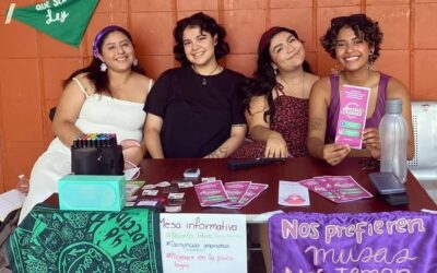 Red Aborta Libre Chiapas impulsa jornada formativa revolucionaria en la UNICACH rumbo al 8M